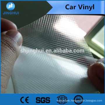 UV resistant 1.52*50m 9mic 230g Paper black glue self adhesive vinyl stick for Various panels